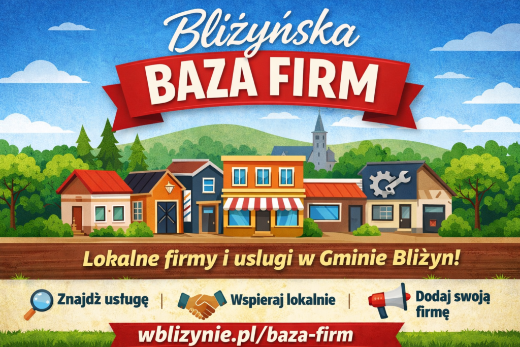 Bliżyńska Baza Firm – lokalne firmy i usługi w Gminie Bliżyn w jednym miejscu
