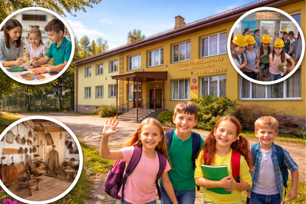 Szkoła Podstawowa im. Henryka Sienkiewicza w Odrowążku – miejsce, w którym dzieci rozwijają skrzydła